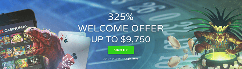 casino max welcome bonus